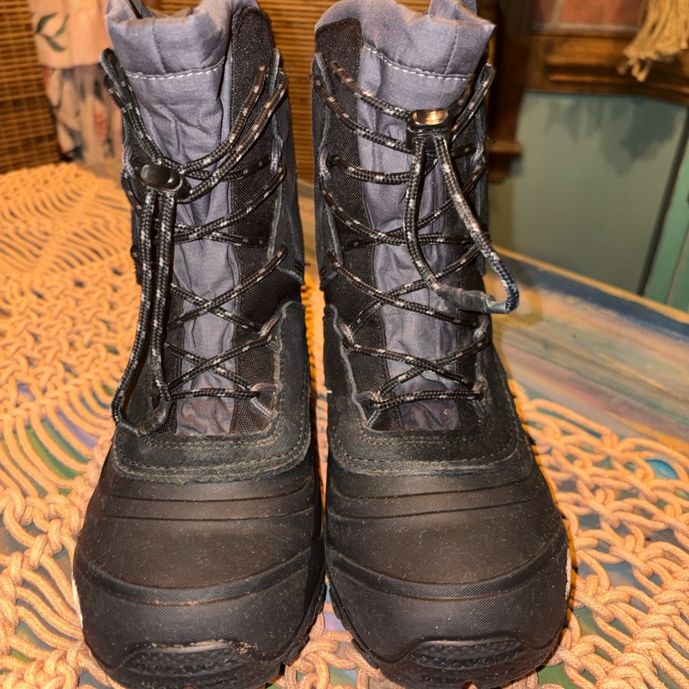 The North Face Kids Waterproof Black Boots